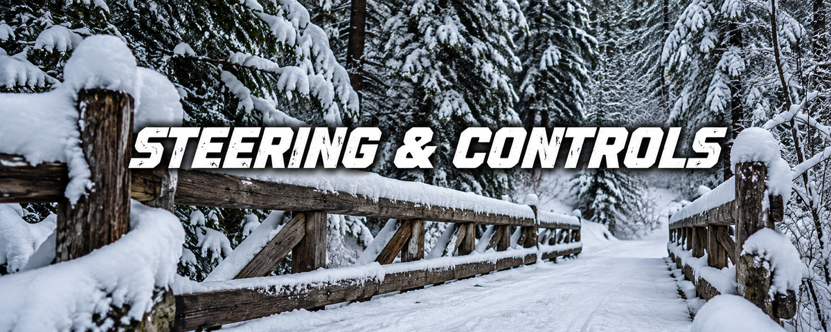 Snowmobile Handlebars, Steering & Controls