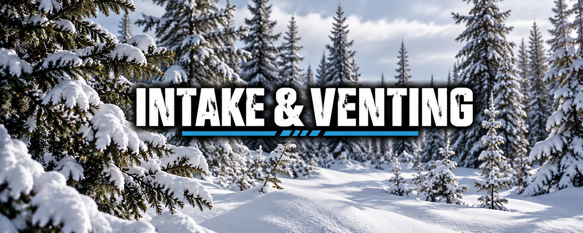 Snowmobile Intake Kits, Vents & Venting