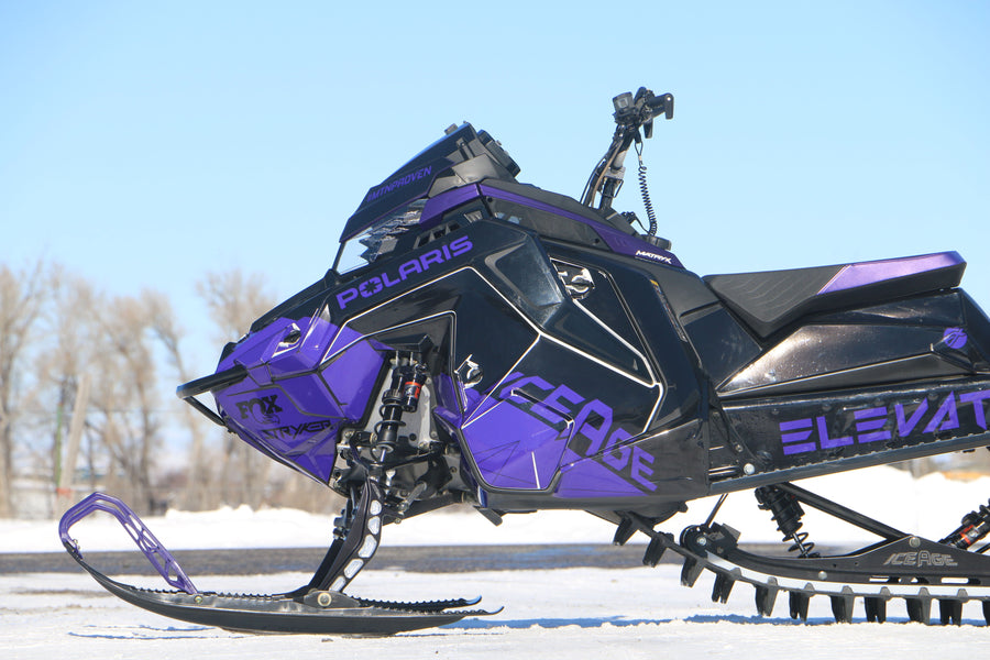 Iceage Elevate Bomber Spindles for Polaris