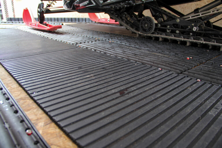 Caliber Snowmobile Trailer Trax Mats