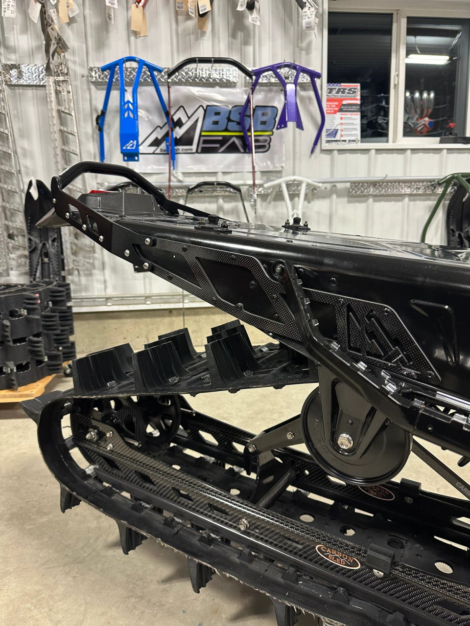 2022-2024 Polaris Matryx Hyperlite Carbon Fiber Rear Bumper
