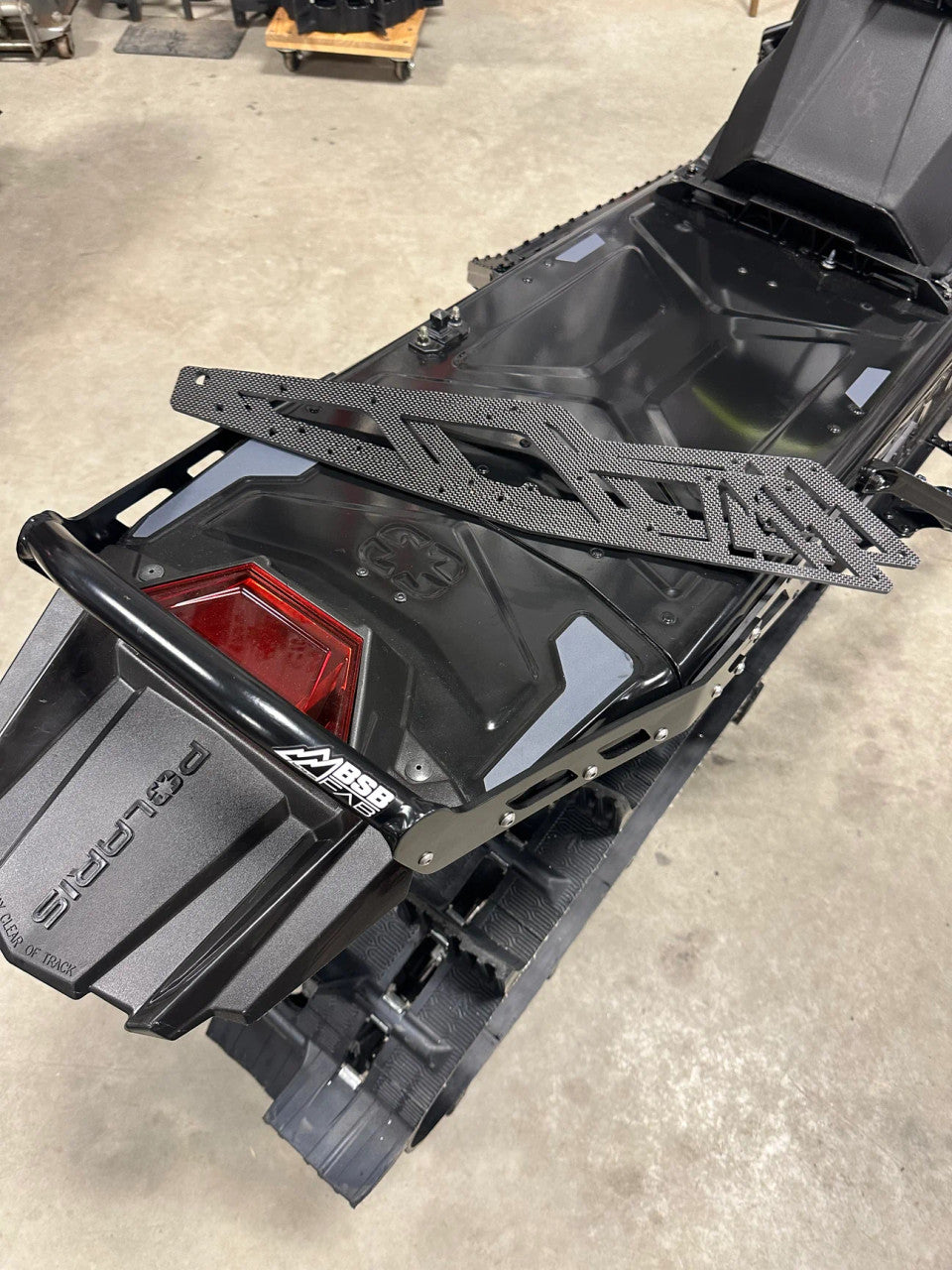 2022-2024 Polaris Matryx Hyperlite Carbon Fiber Rear Bumper