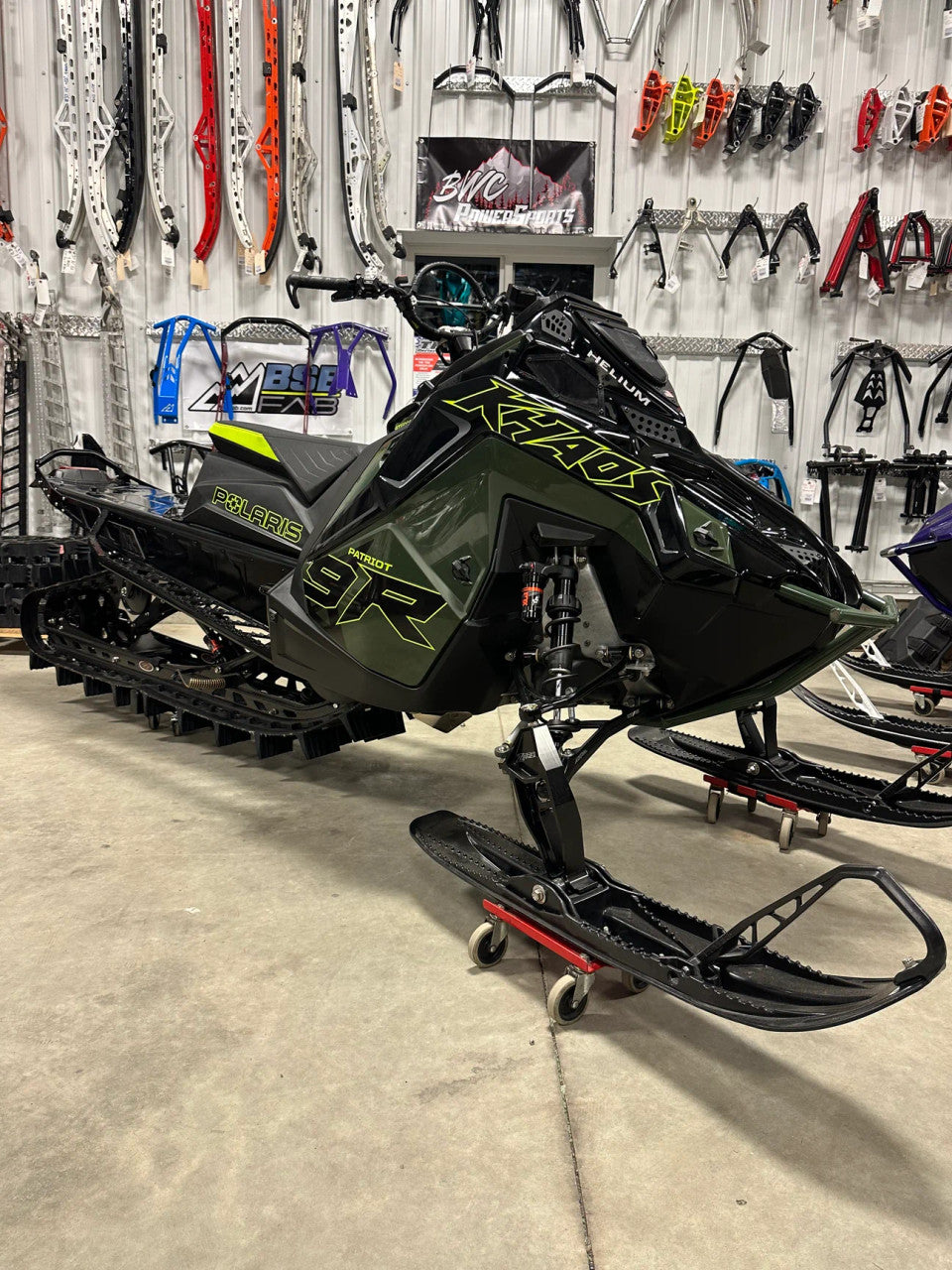 2022-2024 Polaris Matryx Hyperlite Carbon Fiber Rear Bumper