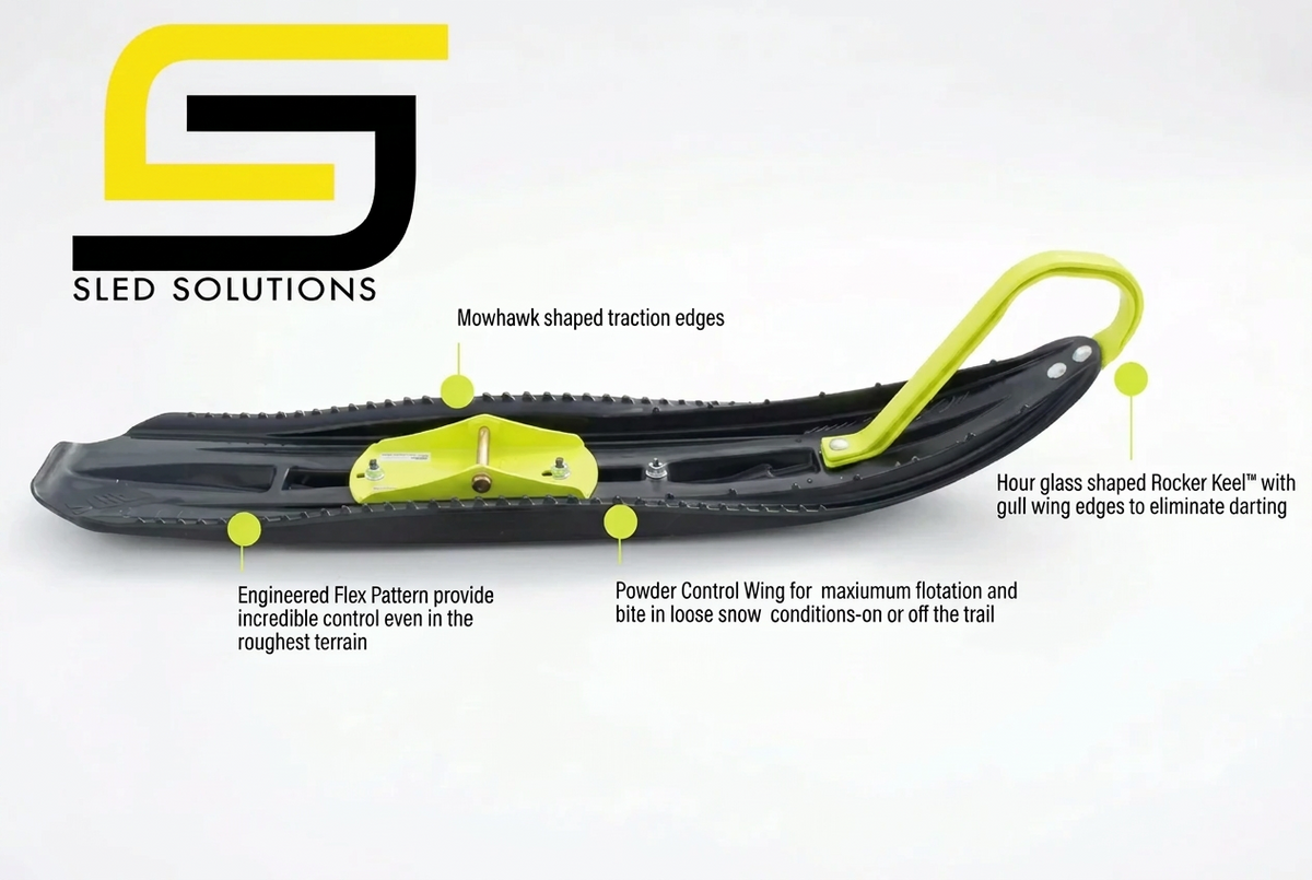 SLP Ski Doo/Lynx Mohawk Skis
