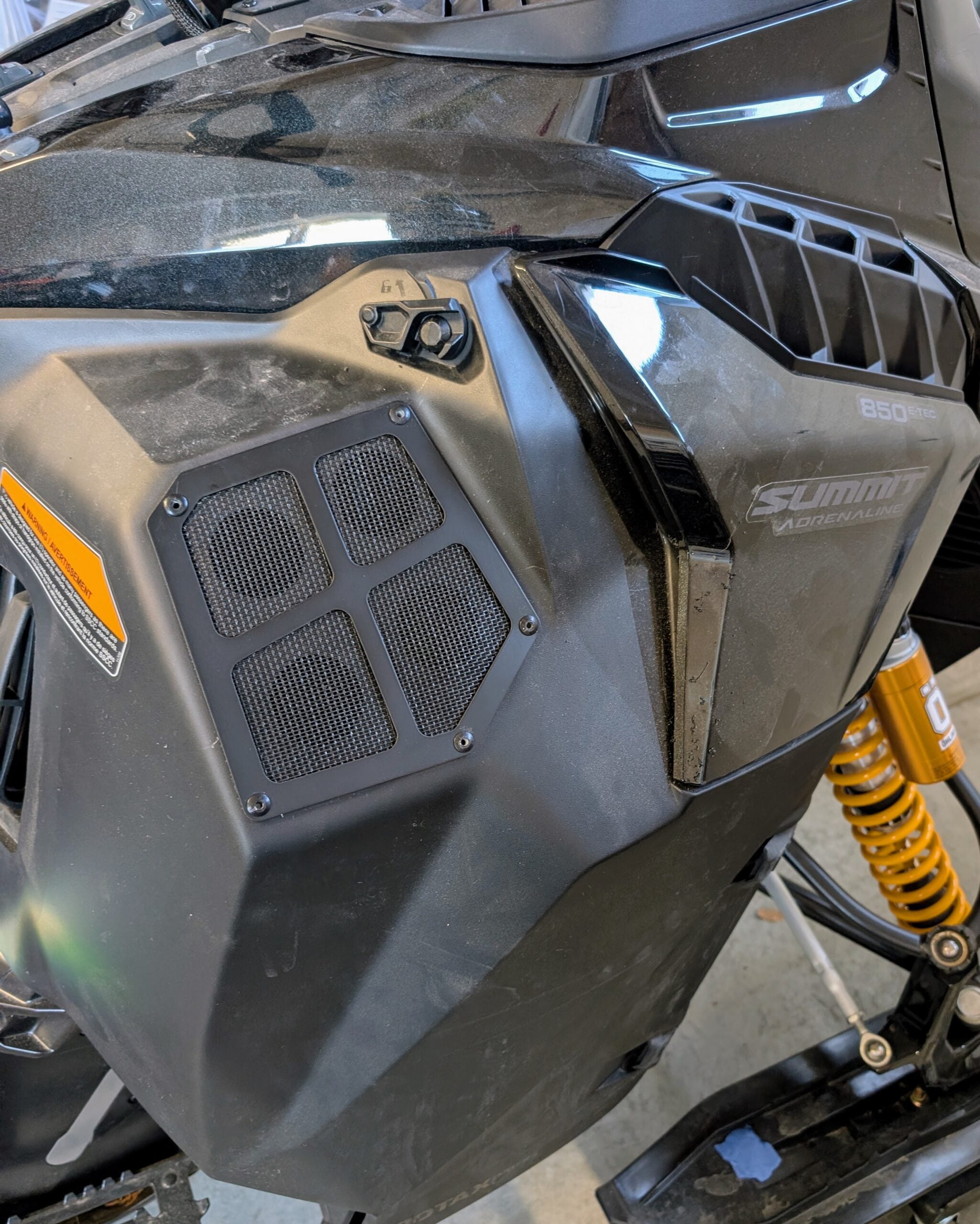Ski Doo Gen 5 MAG Hot Air Vent Package
