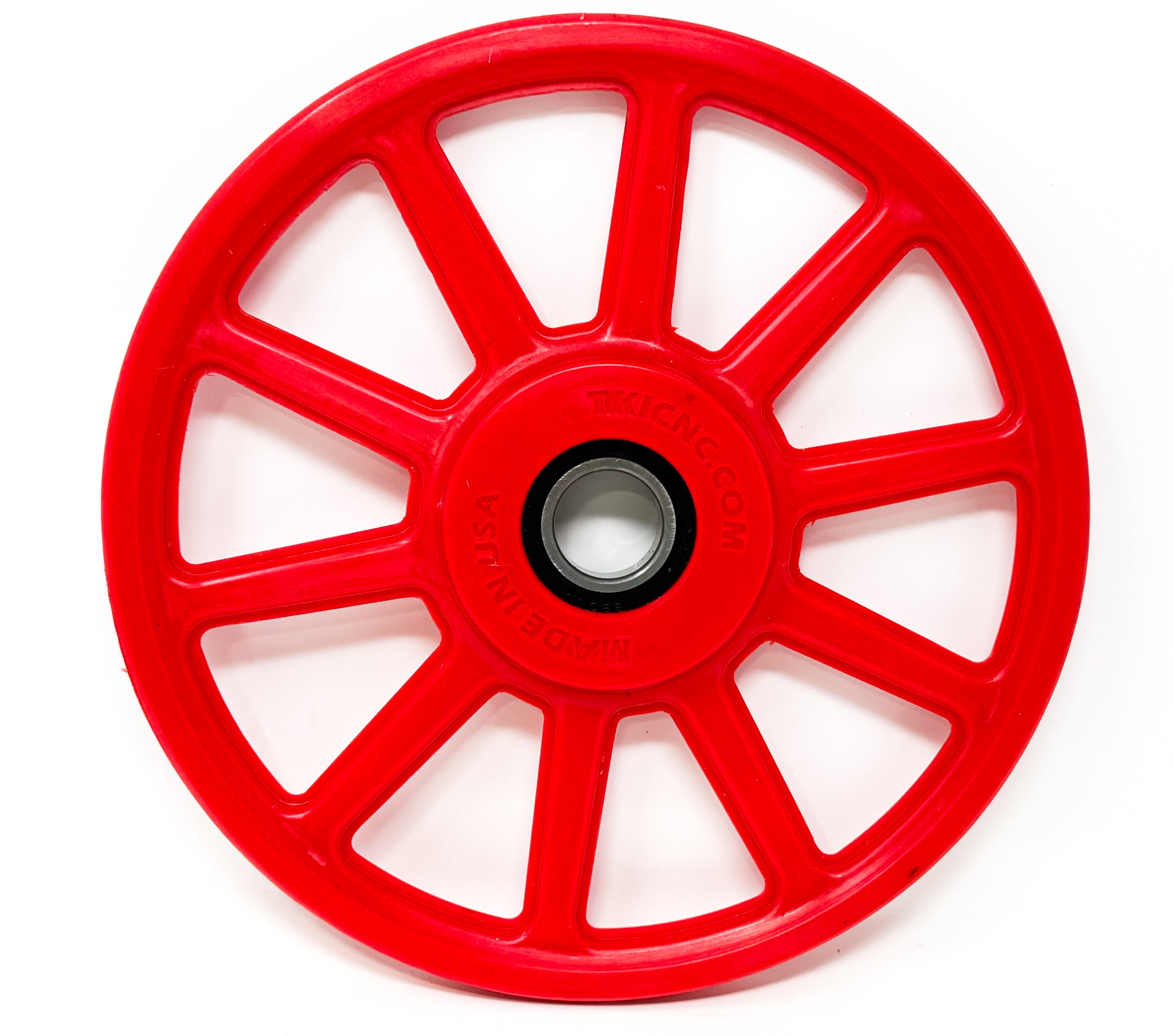 TKI CNC 9 INCH POLY WHEEL - 10 SPOKE