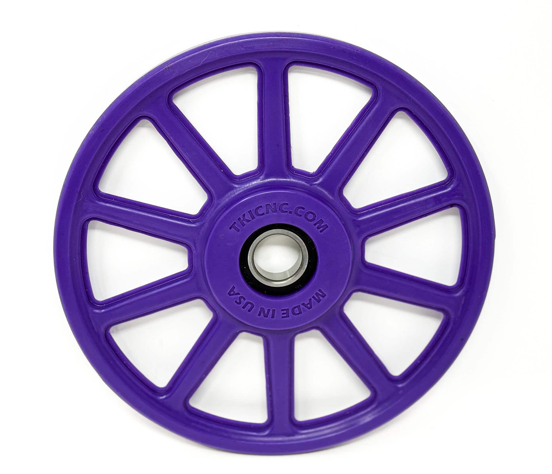 TKI CNC 9 INCH POLY WHEEL - 10 SPOKE