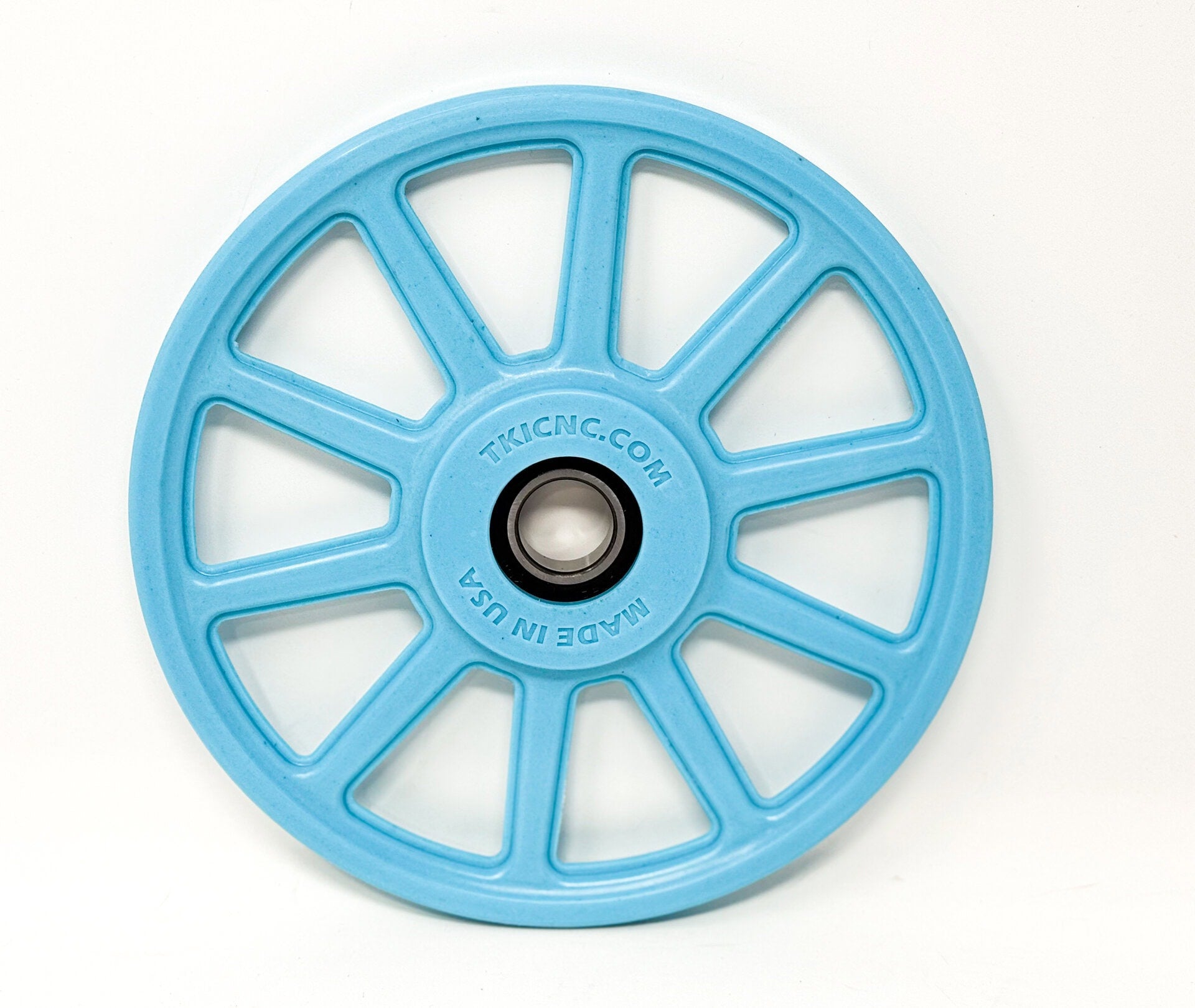 TKI CNC 9 INCH POLY WHEEL - 10 SPOKE