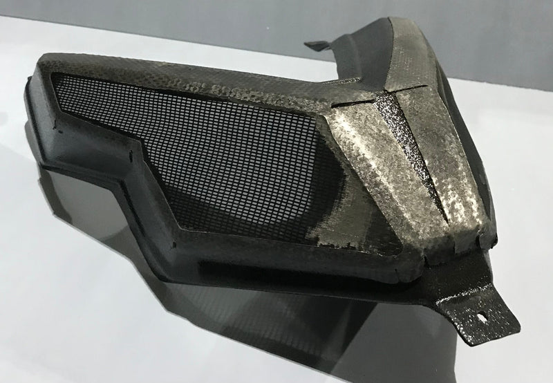 Mountain Fit Polaris Matryx  Headlight Delete Vented Fine Mesh