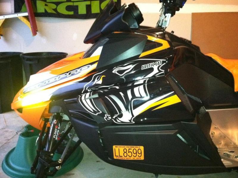 Snowmobile Registration Plates (Set)