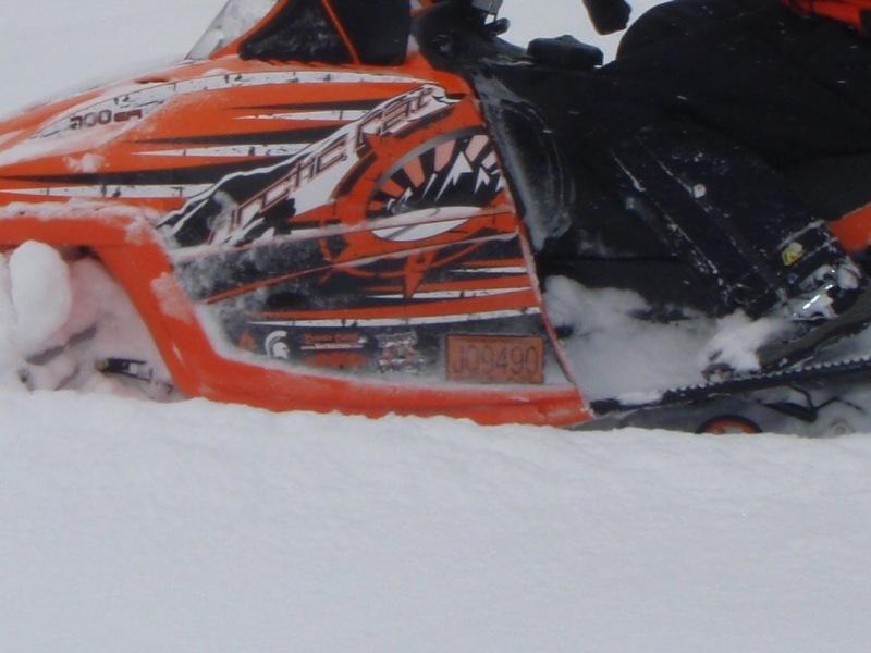 Snowmobile Registration Plates (Set)