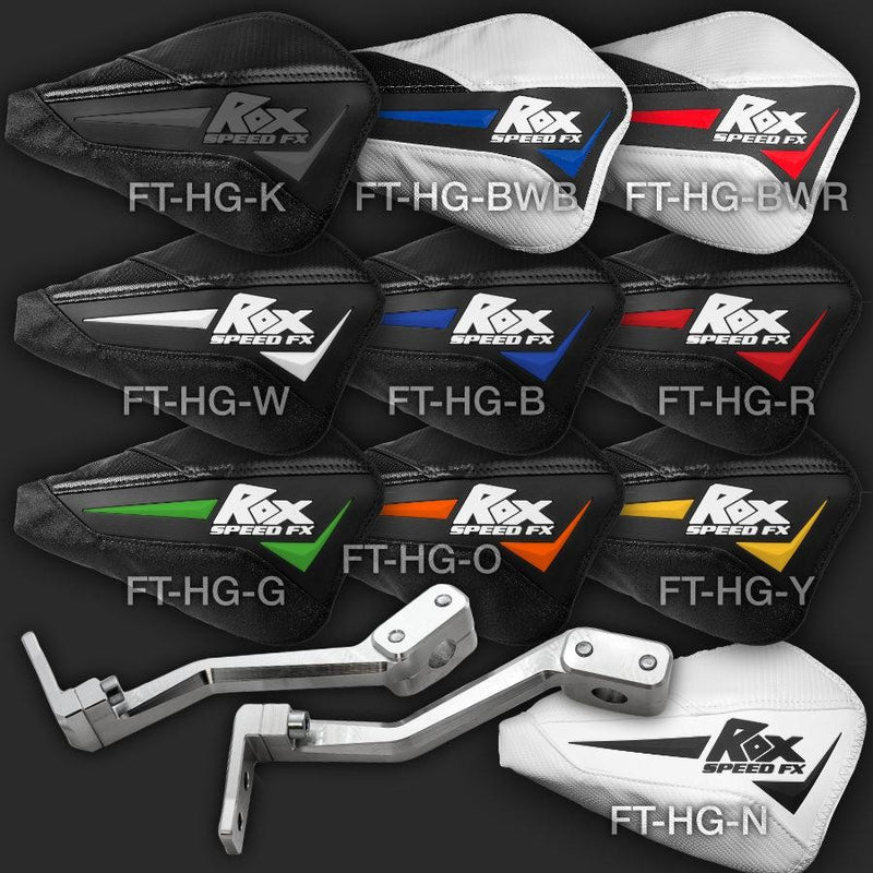 ROX Flex-Tec Handguards Polaris Pro Taper RMK Kit