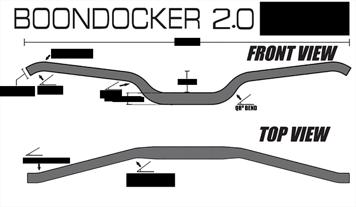 CFR Boondocker 2.0 Handle Bars