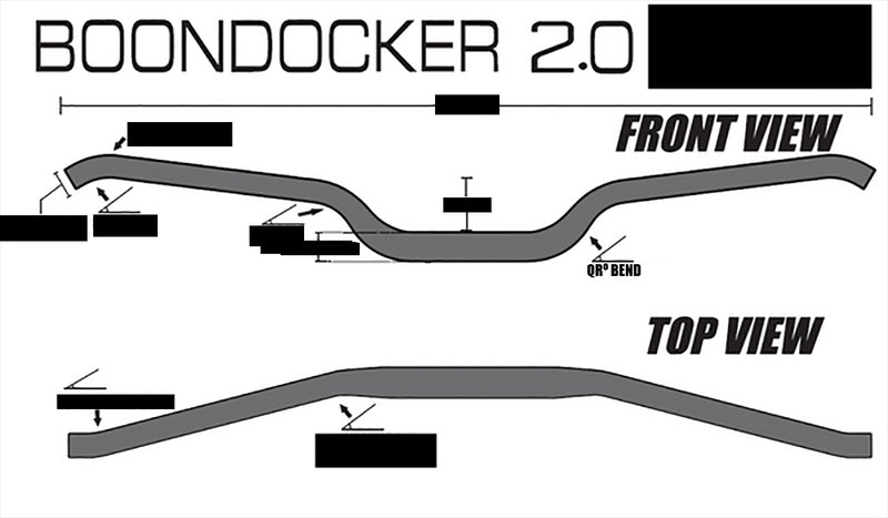 CFR Boondocker 2.0 Handle Bars