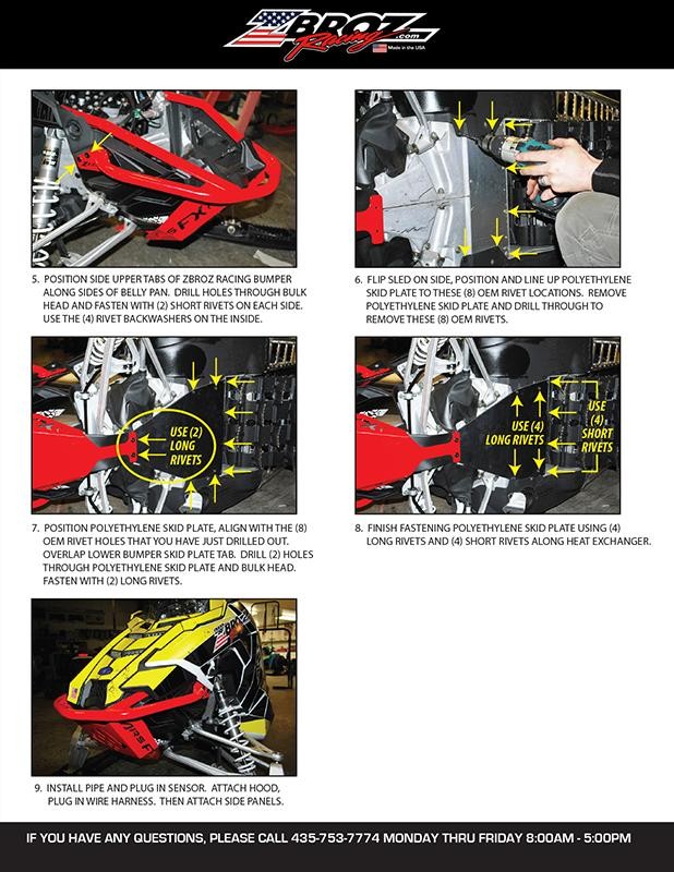 Polaris RMK AXYS Front Bumper