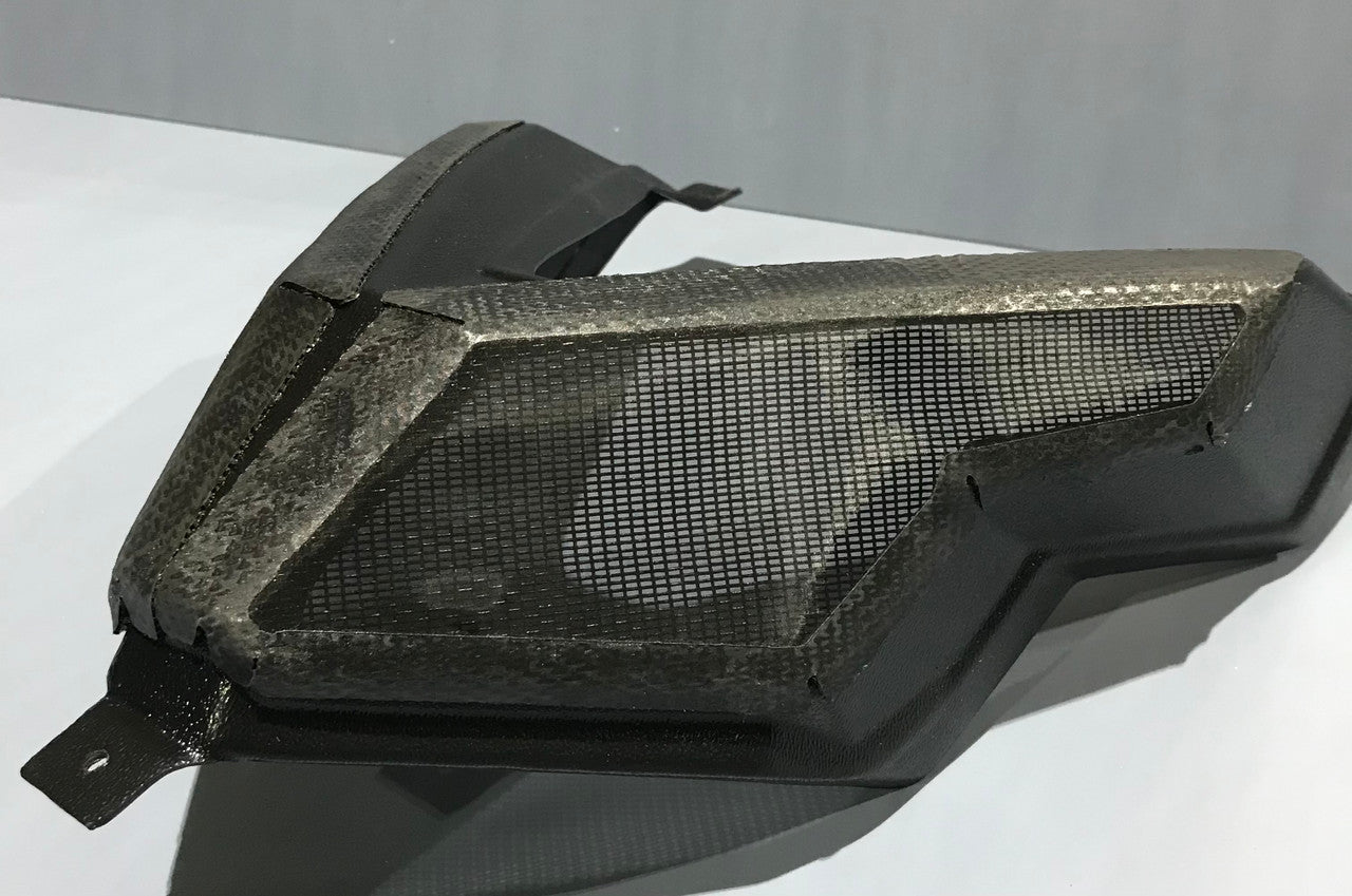 Mountain Fit Polaris Matryx  Headlight Delete Vented Fine Mesh