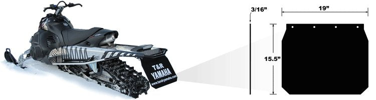 PDP Yamaha Snow Flaps