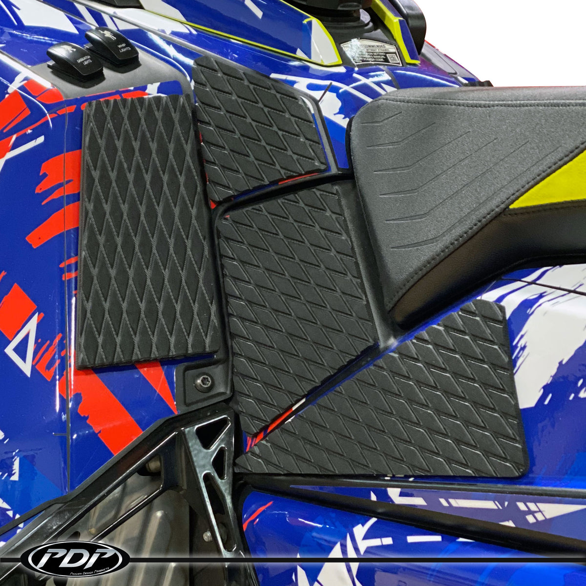 PDP Polaris RMK Matryx Diamond Grip Knee Pad Kit