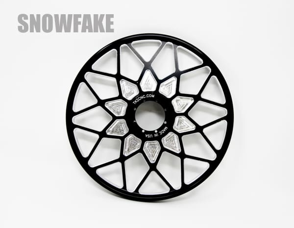 TKI 8 Inch Snowflake Billet Wheels